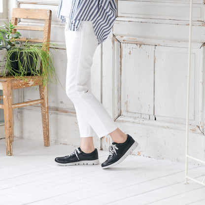FITJOY Women’s Sneakers |  Ultra-Lightweight, Soft Sheepskin, Inside Zipper #FJ089