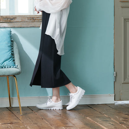 FITJOY Women’s Sneakers |  Ultra-Lightweight, Soft Sheepskin, Inside Zipper #FJ089