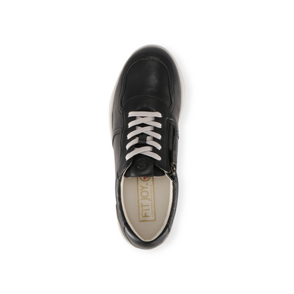 FITJOY Women’s Sneakers |  Ultra-Lightweight, Soft Sheepskin, Inside Zipper #FJ089