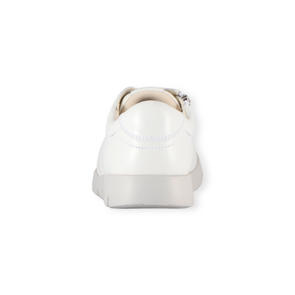 FITJOY Women’s Sneakers |  Ultra-Lightweight, Soft Sheepskin, Inside Zipper #FJ089