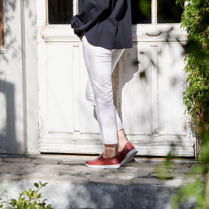 SOFTJOY Women’s Slip-Ons |  Ultra-Lightweight, Soft Cow Leather #SJ003