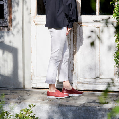 SOFTJOY Women’s Slip-Ons |  Ultra-Lightweight, Soft Cow Leather #SJ003