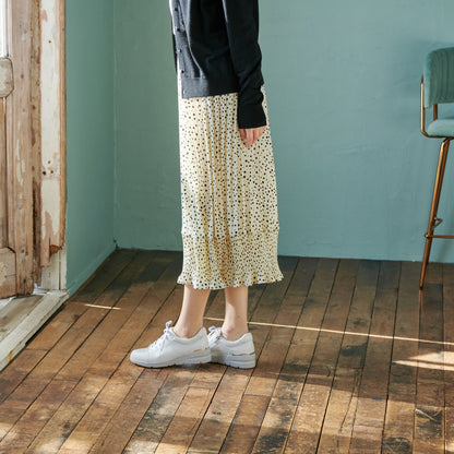 FITJOY Wedge Sneakers | Ultra-Lightweight, Soft Sheepskin, Swarovski Crystal Accents #FJ125