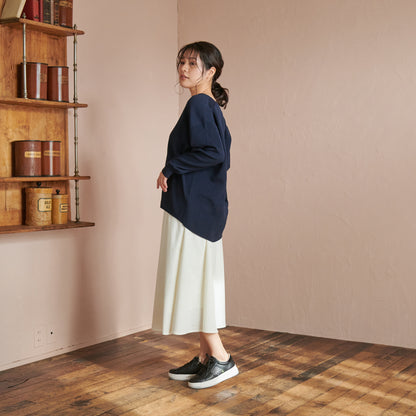FITJOY Court Sneakers | Soft Sheepskin, Swarovski Crystal Accents #FJ124
