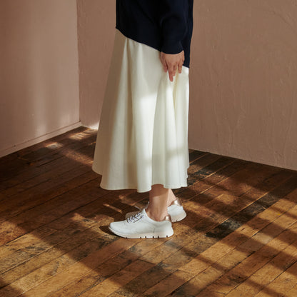 FITJOY Women’s Sneakers |  Ultra-Lightweight, Soft Sheepskin, Swarovski Crystal Accents #FJ126
