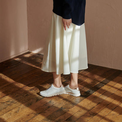 FITJOY Women’s Sneakers |  Ultra-Lightweight, Soft Sheepskin, Swarovski Crystal Accents #FJ126