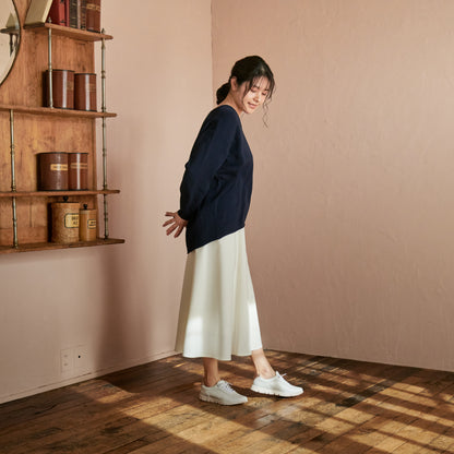 FITJOY Women’s Sneakers |  Ultra-Lightweight, Soft Sheepskin, Swarovski Crystal Accents #FJ126