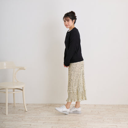FITJOY Wedge Sneakers | Ultra-Lightweight, Soft Sheepskin, Swarovski Crystal Accents #FJ103