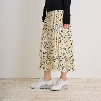 FITJOY Wedge Sneakers | Ultra-Lightweight, Soft Sheepskin, Swarovski Crystal Accents #FJ103