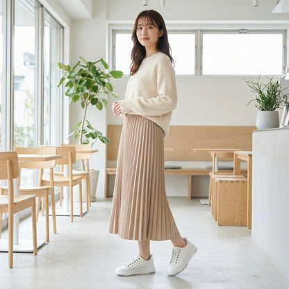 FITJOY  Hands-free Court Sneakers | Soft Cow Leather #FJ136