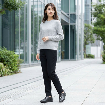 FITJOY  Hands-free Wedge sneakers | Soft Cow Leather, Lightweight  #FJ139