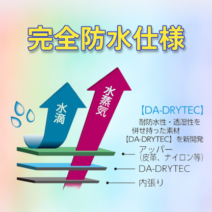 防水牛麂皮與尼龍網布男士休閒鞋 | DN1002