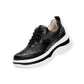 Sheepskin voluminous outsole dad sneakers with glitter and zippers  #FJ077