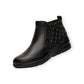 FITJOY Women's Boots | Ultra-Lightweight, Soft Sheepskin, Swarovski Crystal Accents #FJ104