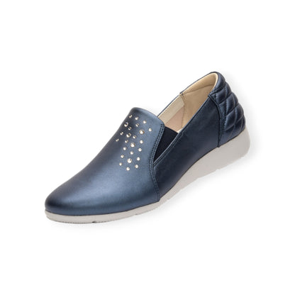 FITJOY Women's Flats | Ultra-Lightweight, Soft Sheepskin, Swarovski Crystal Accents #FJ095