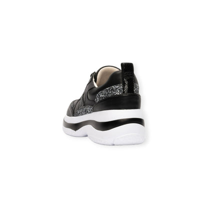 FITJOY Platform Sneakers | Ultra-Lightweight, Soft Sheepskin, Inside Zipper #FJ077