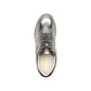 Sheepskin leather sneakers with Swarovski crystal glass and zippers  #FJ054