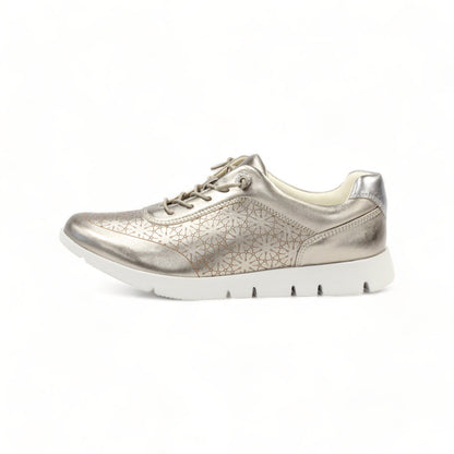 FITJOY Women’s Sneakers |  Ultra-Lightweight, Soft Sheepskin, Swarovski Crystal Accents #FJ126
