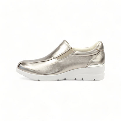 FITJOY Women’s Slip-On Wedge Sneakers | Ultra-Lightweight, Soft Sheepskin #FJ118