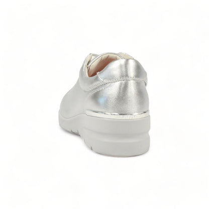 FITJOY Wedge Sneakers | Ultra-Lightweight, Soft Sheepskin, Swarovski Crystal Accents #FJ125