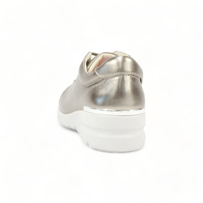 FITJOY Wedge Sneakers | Ultra-Lightweight, Soft Sheepskin, Swarovski Crystal Accents #FJ125