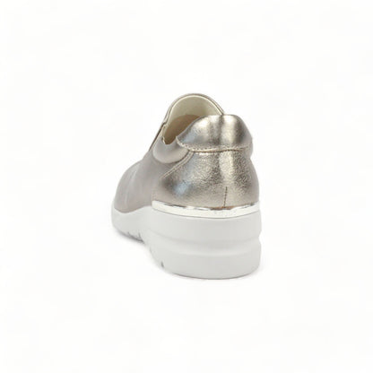 FITJOY Women’s Slip-On Wedge Sneakers | Ultra-Lightweight, Soft Sheepskin #FJ118