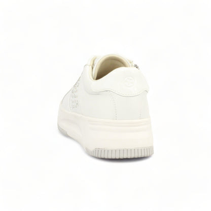 FITJOY Court Sneakers | Soft Sheepskin, Swarovski Crystal Accents #FJ124