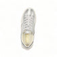 24SS  Sporty and elegant court sneakers decorated with Swarovski crystals #FJ124