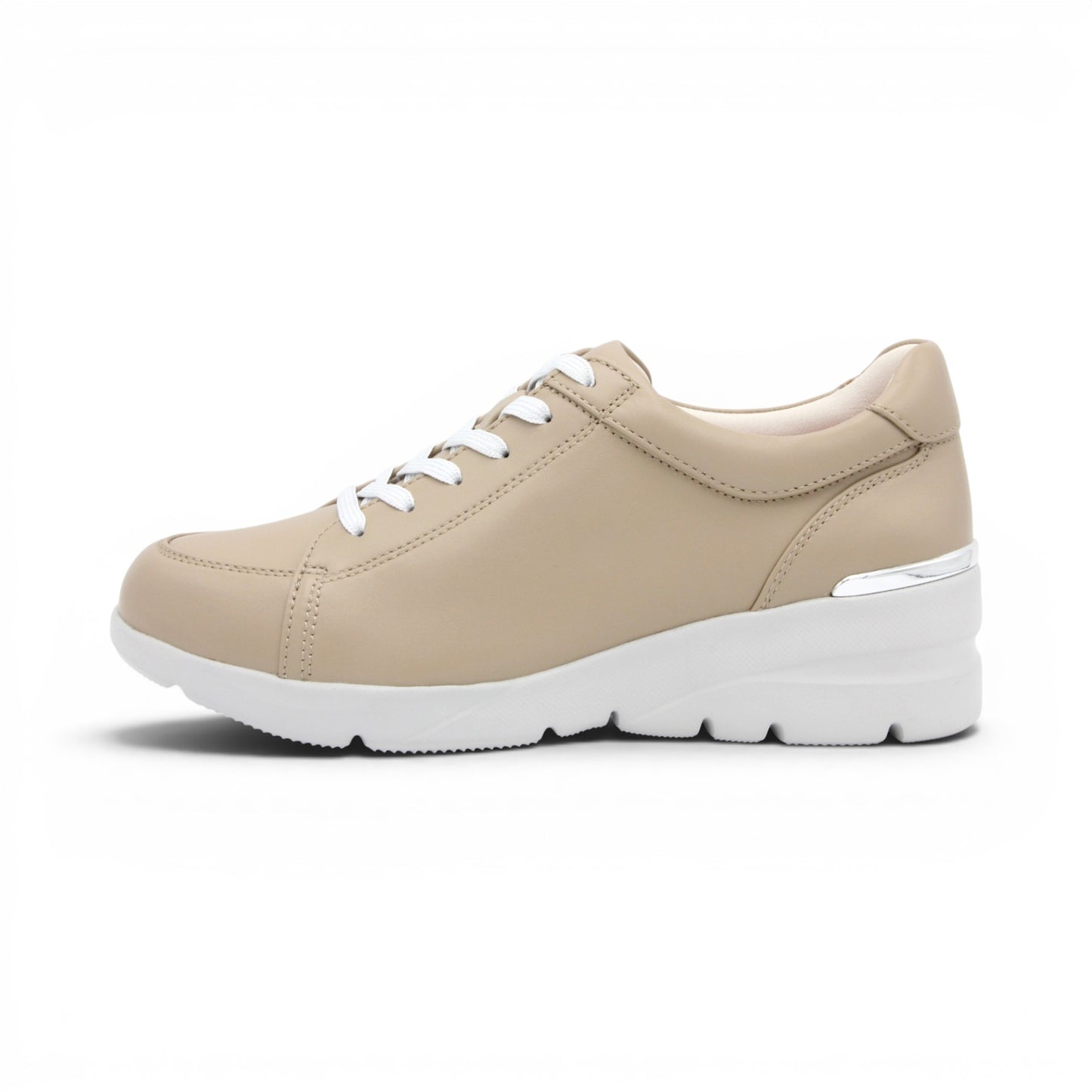 FITJOY Wedge Sneakers | Sheepskin, Inside Zipper #FJ033