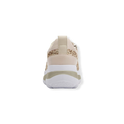 FITJOY Platform Sneakers | Ultra-Lightweight, Soft Sheepskin, Inside Zipper #FJ077