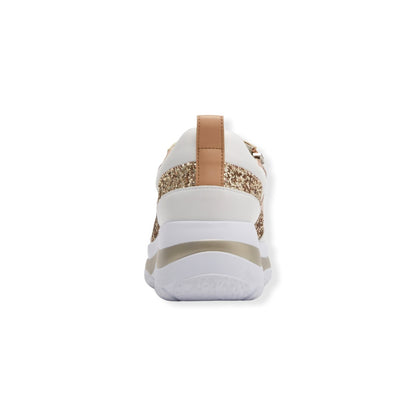 FITJOY Platform Sneakers | Ultra-Lightweight, Soft Sheepskin, Inside Zipper #FJ077