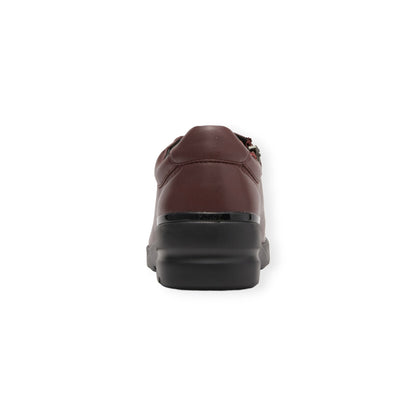 FITJOY Wedge Sneakers | Sheepskin, Inside Zipper #FJ033