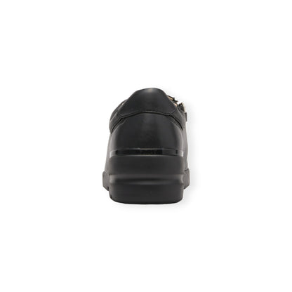 FITJOY Wedge Sneakers | Sheepskin, Inside Zipper #FJ033