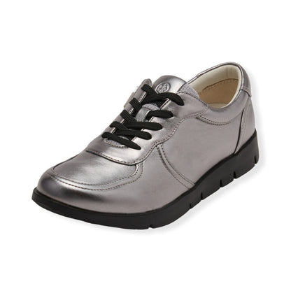 FITJOY Women’s Sneakers |  Ultra-Lightweight, Soft Sheepskin, Inside Zipper #FJ089
