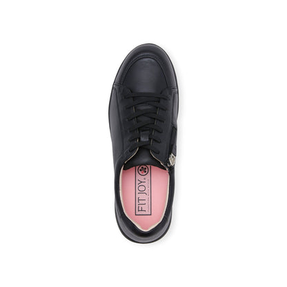 FITJOY Wedge Sneakers | Sheepskin, Inside Zipper #FJ033