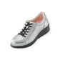 Sheepskin lace-up sneakers with zipper #FJ033