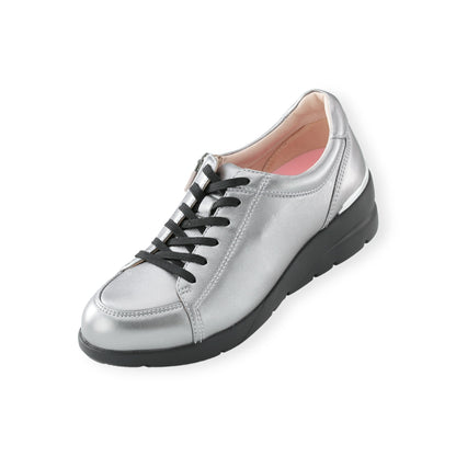 FITJOY Wedge Sneakers | Sheepskin, Inside Zipper #FJ033
